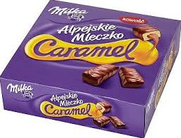 Milka Alpine milk caramel 350g