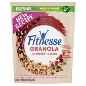 Fitness Granola Cranberry 300g