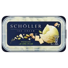 Scholler 1l pistacchio with white choco